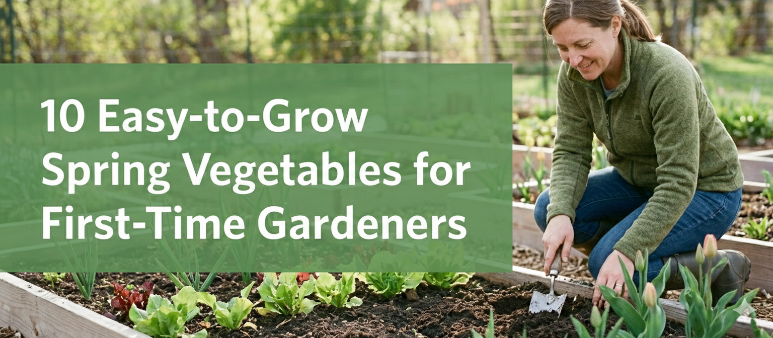 Beginner’s Guide: 10 Easy-to-Grow Spring Vegetables for First-Time Gar ...