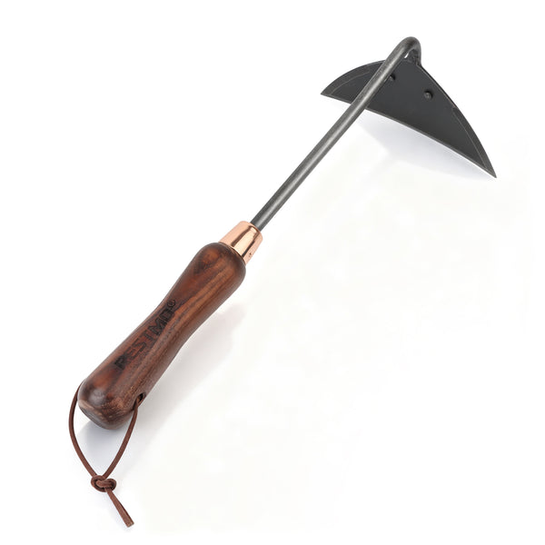 RESTMO Heavy Duty Hoe Garden Tool, Suitable for use on Hard Soil, Thickened Garden Hoe for Weeding, Digging Trenches, Planting Vegetables, and Loosening Soil