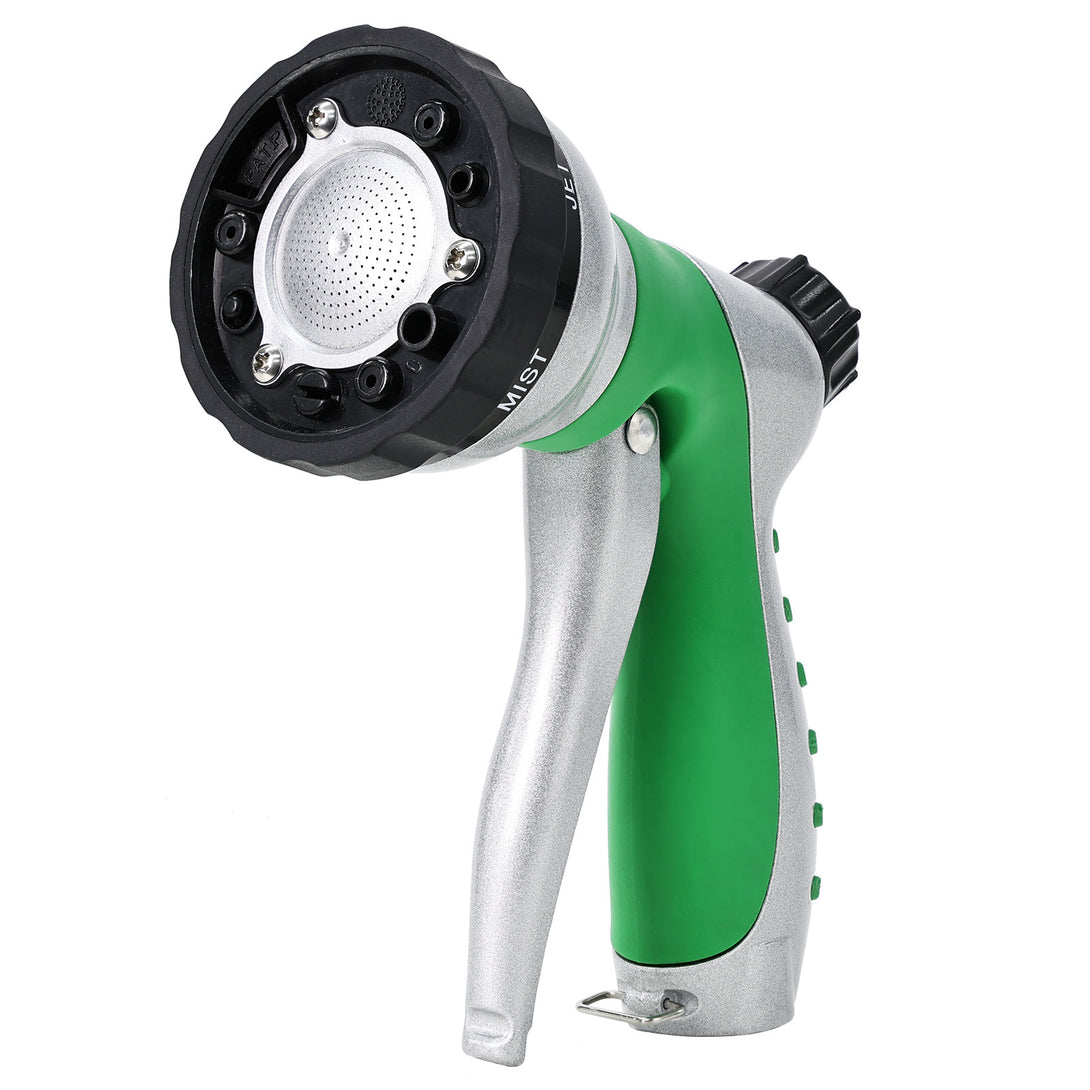 RESTMO Metal Front Trigger Hose Nozzle with Removable Spray Head and 6